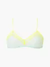 Calvin Klein UNLINED TRIANGLE Kadın Sarı Sütyen