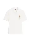 Tommy Hilfiger GOLD CREST REG SS PO, YBL Beyaz Kadın Polo T-Shirt
