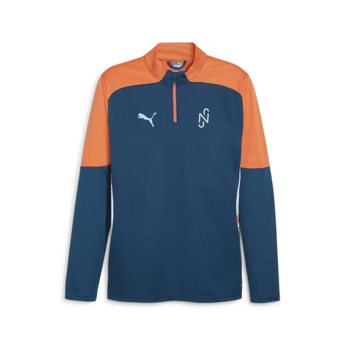 Puma Neymar JR 1/4 Zip Top Lacivert Erkek Sweatshirt