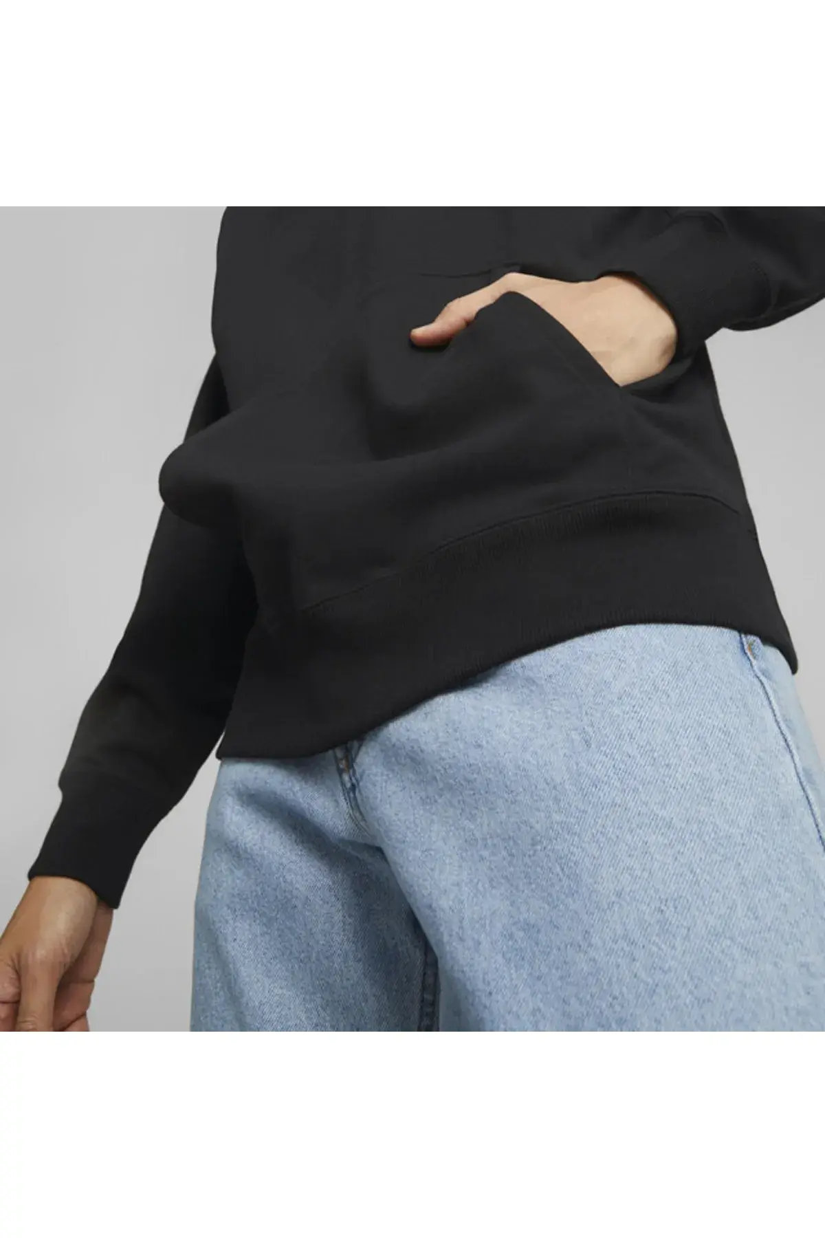 Puma Classics Relaxed Hoodie Tr Siyah Erkek Hoodie
