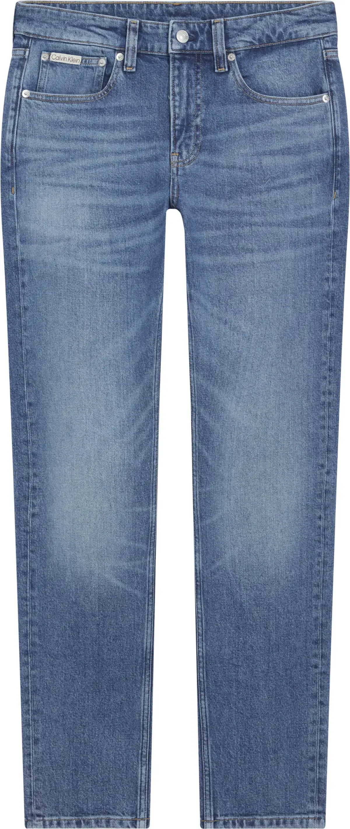 Calvin Klein SLIM TAPER, 1A4 Mavi Erkek Jean Pantolon