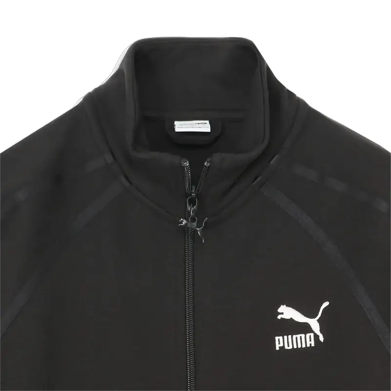 Puma T7 Track Jacket Siyah Kadın Fermuarlı Sweatshirt