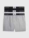 Calvin Klein BOXER SLIM 3PK Erkek Gri Boxer Set