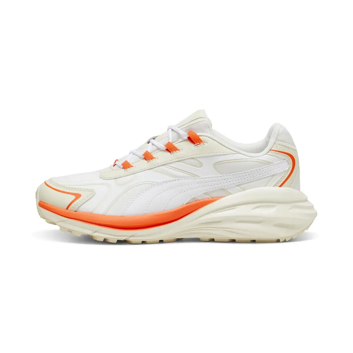 Puma Hypnotic LS Abrupt Kırık Beyaz Unisex Bilekli Günlük Spor Ayakkabı