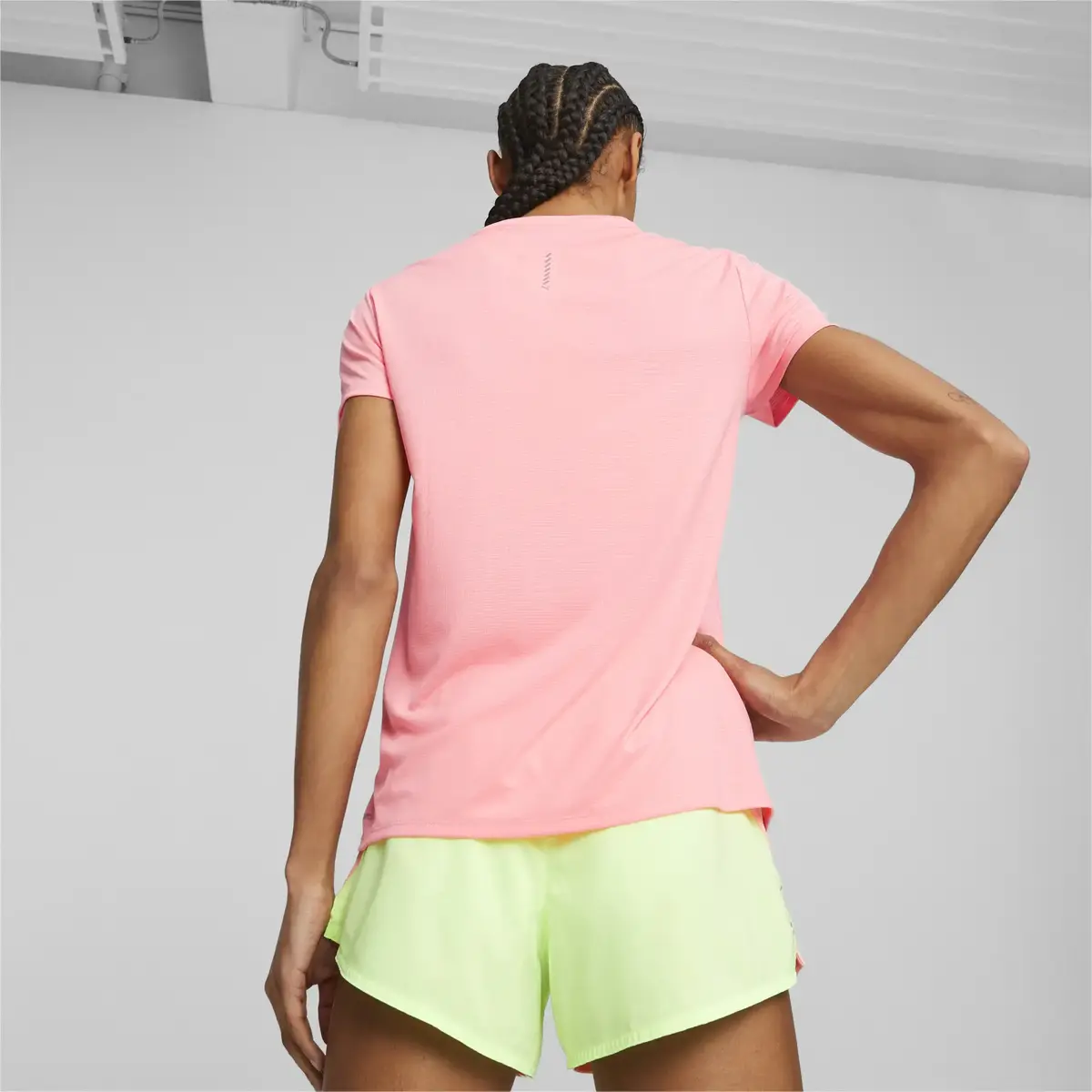 Puma RUN FAVORITE SS TEE W Pembe Kadın T-Shirt