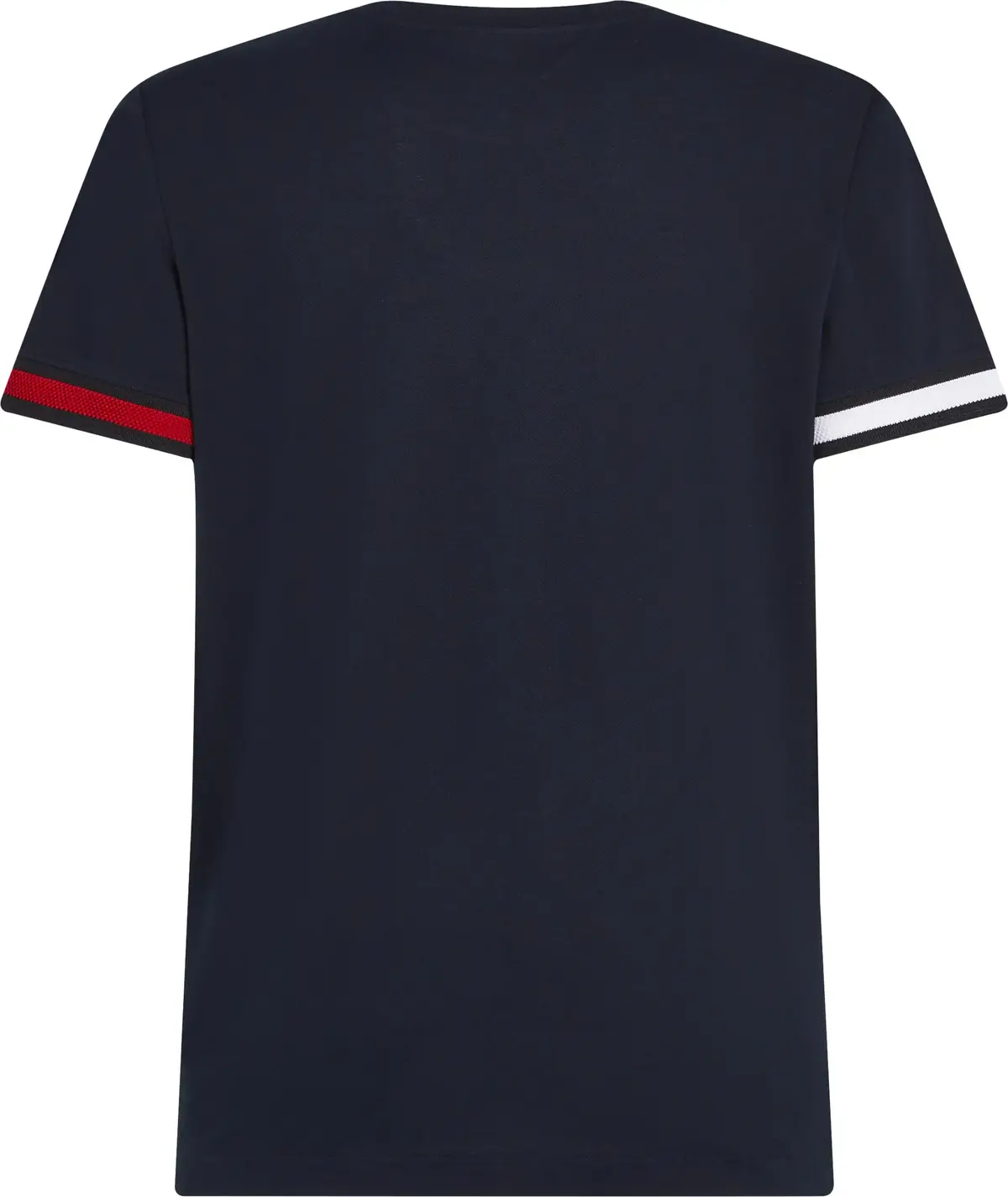 Tommy Hilfiger GLOBAL STRIPE FLAG C, DW5 Siyah Erkek T-Shirt & Polo
