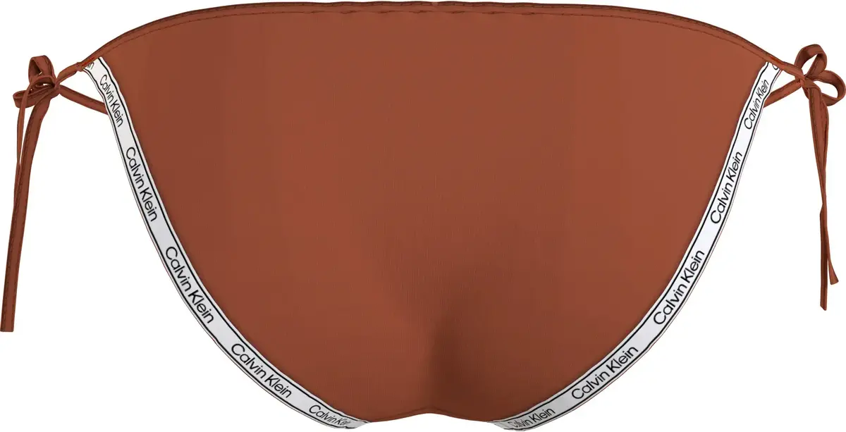 Calvin Klein STRING SIDE TIE BIKI Kadın Kahverengi Bikini Altı