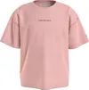 Calvin Klein CKJ LOGO BOXY T-SHIR Kadın Pembe T-Shirt