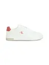 Calvin Klein BASKET CUPSOLE LOW M Beyaz Kadın Spor Ayakkabı & Sneaker