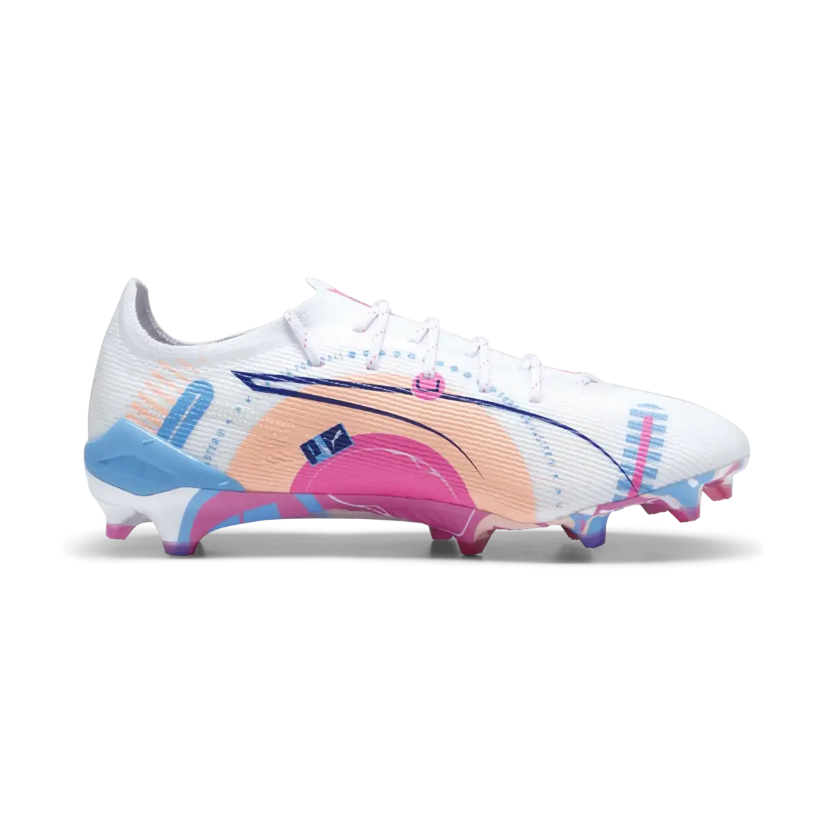 Puma ULTRA 5 ULTIMATE VOL. UP FG Beyaz Unisex Krampon