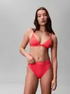 Calvin Klein TRIANGLE Fuşya Üçgen Bikini Üst