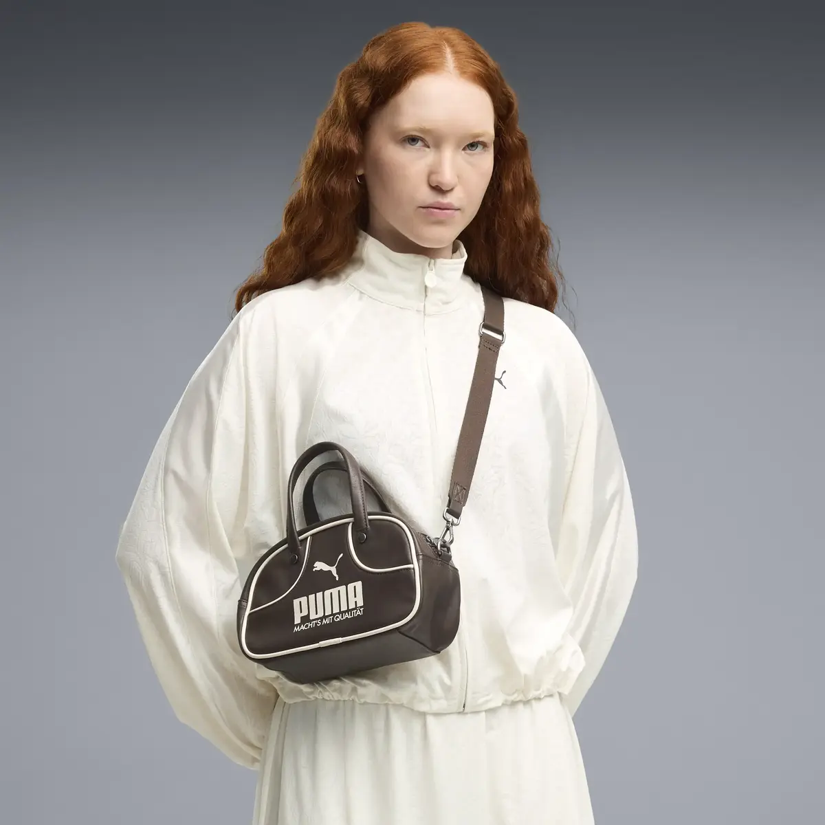 PUMA 1976 ARCHIVE Mini Grip Kahverengi Kadın Çapraz Çanta