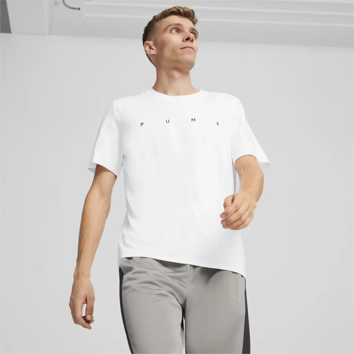 Puma Cloudspun Engineered for Strength Tee Beyaz Erkek T-Shirt