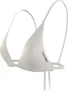 Calvin Klein TRIANGLE-RP Kadın Beyaz Bikini Üstü