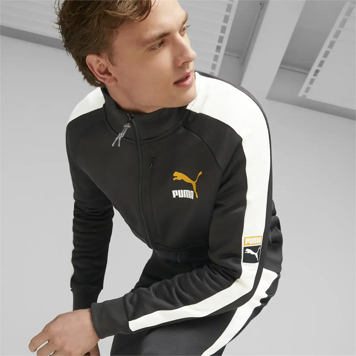 Puma T7 Track Jacket Siyah Erkek Ceket