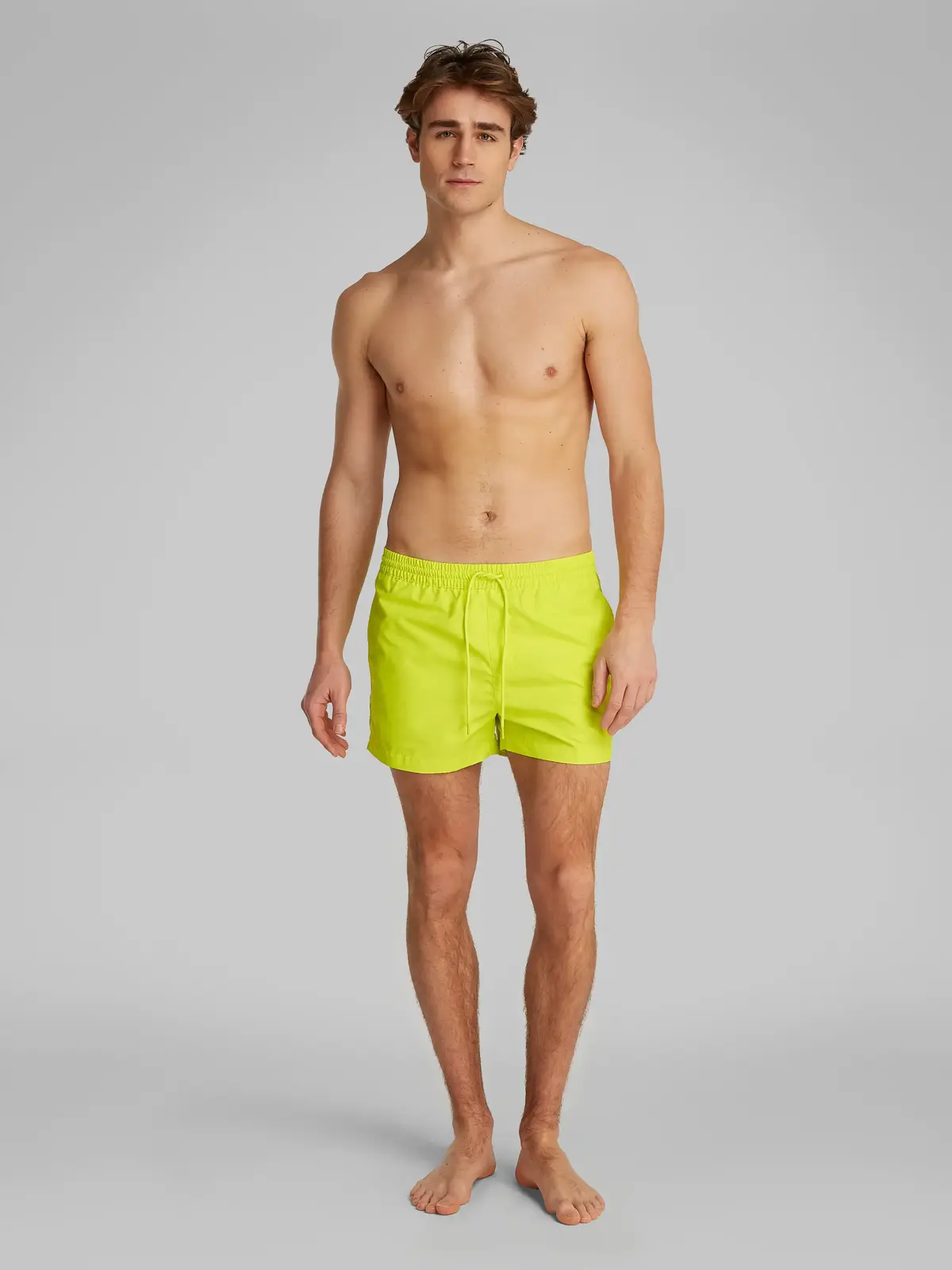 Calvin Klein SHORT DRAWSTRING, LRF Sarı Erkek Mayo