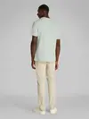 Calvin Klein LINEN COTTON T-SHIRT Yeşil Erkek Tişört