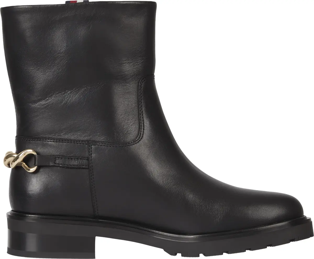 Tommy Hilfiger TOMMY TWIST ANKLE BO Kadın Siyah Bot