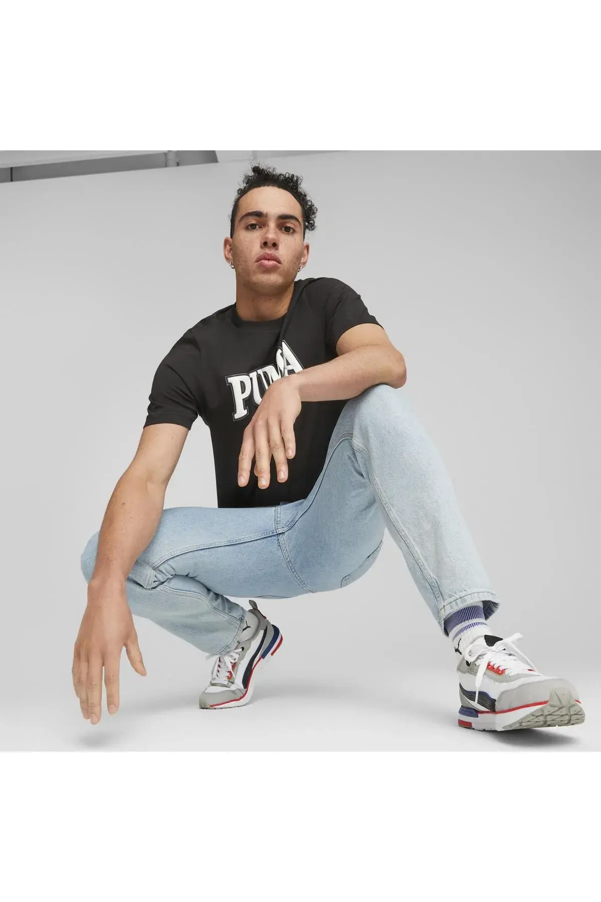 Puma SQUAD Tee Siyah Erkek T-Shirt