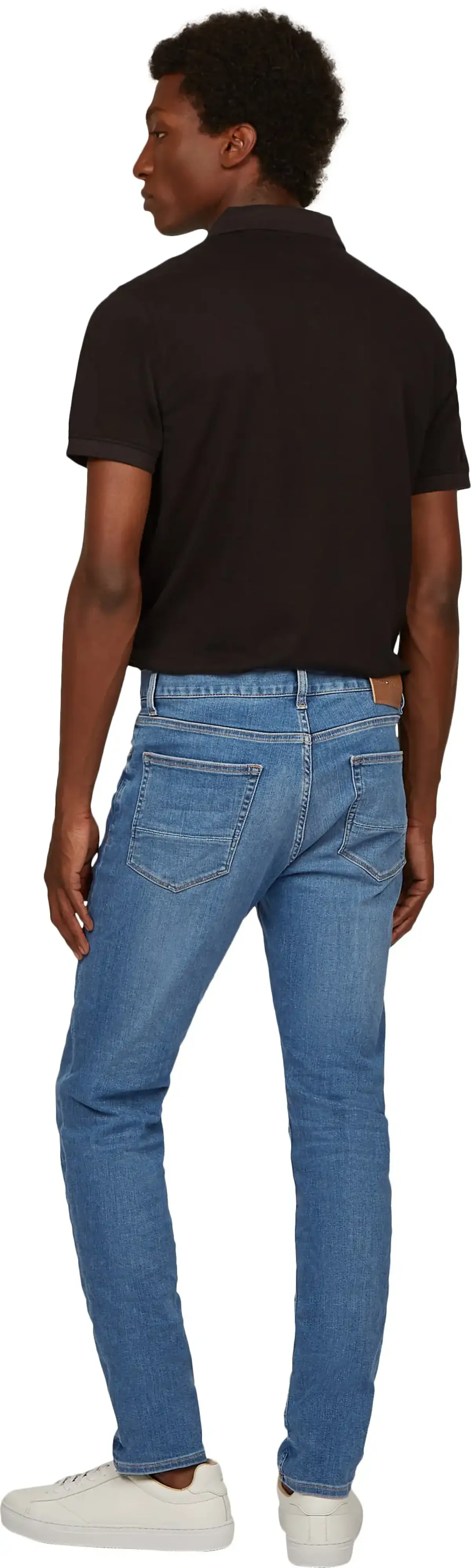 Tommy Hilfiger SLIM BLEECKER PSTR F, 1BC Mavi Erkek Jean Pantolon