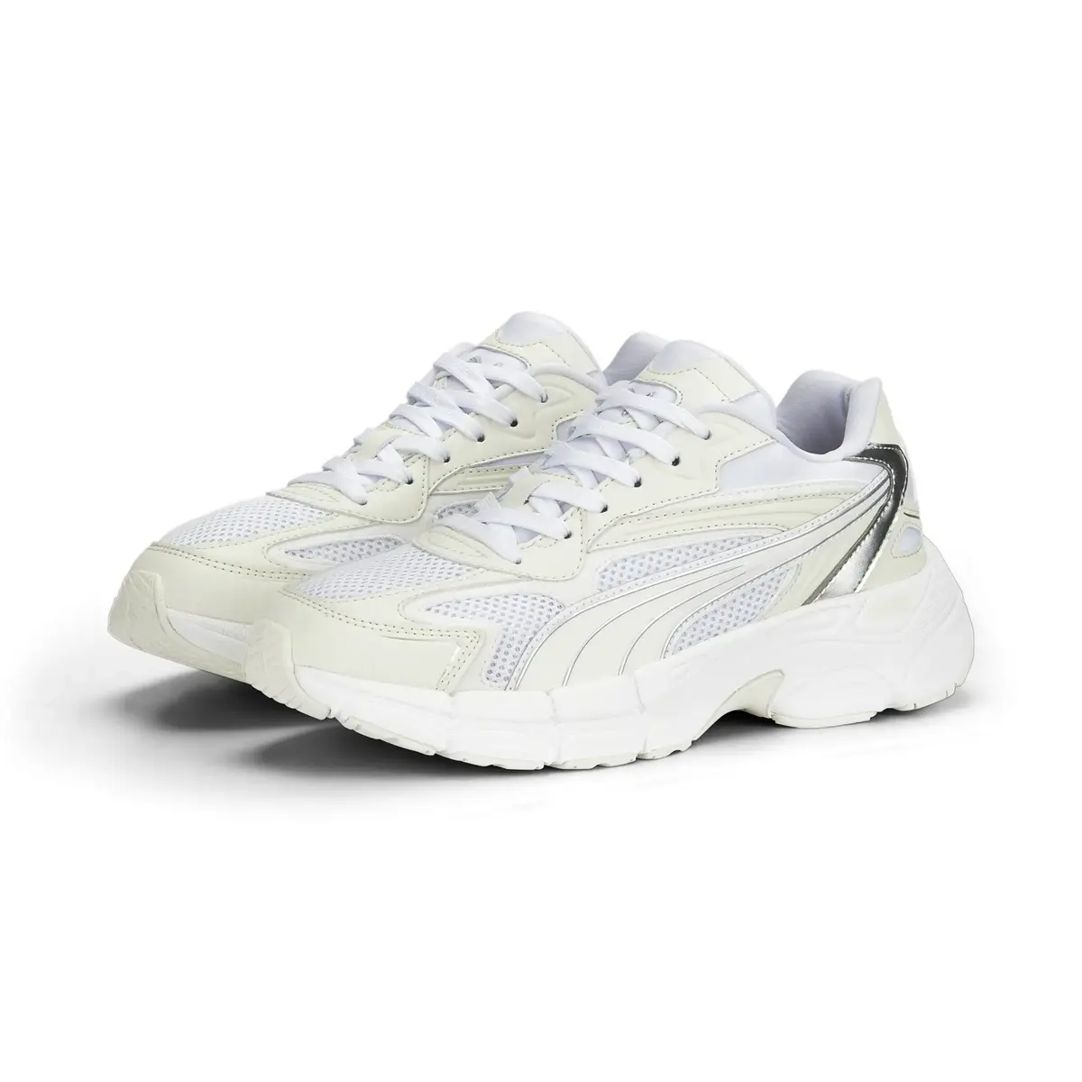 Puma Teveris Nitro Metallic Wns PUMA Beyaz Günlük Kadın Ayakkabı