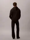 Calvin Klein LS EU 350TERRY CK Siyah Erkek Kapüşonlu Sweatshirt