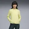Puma RUN VELOCITY WOVEN JACKET W Sarı Kadın Fermuarlı Üst