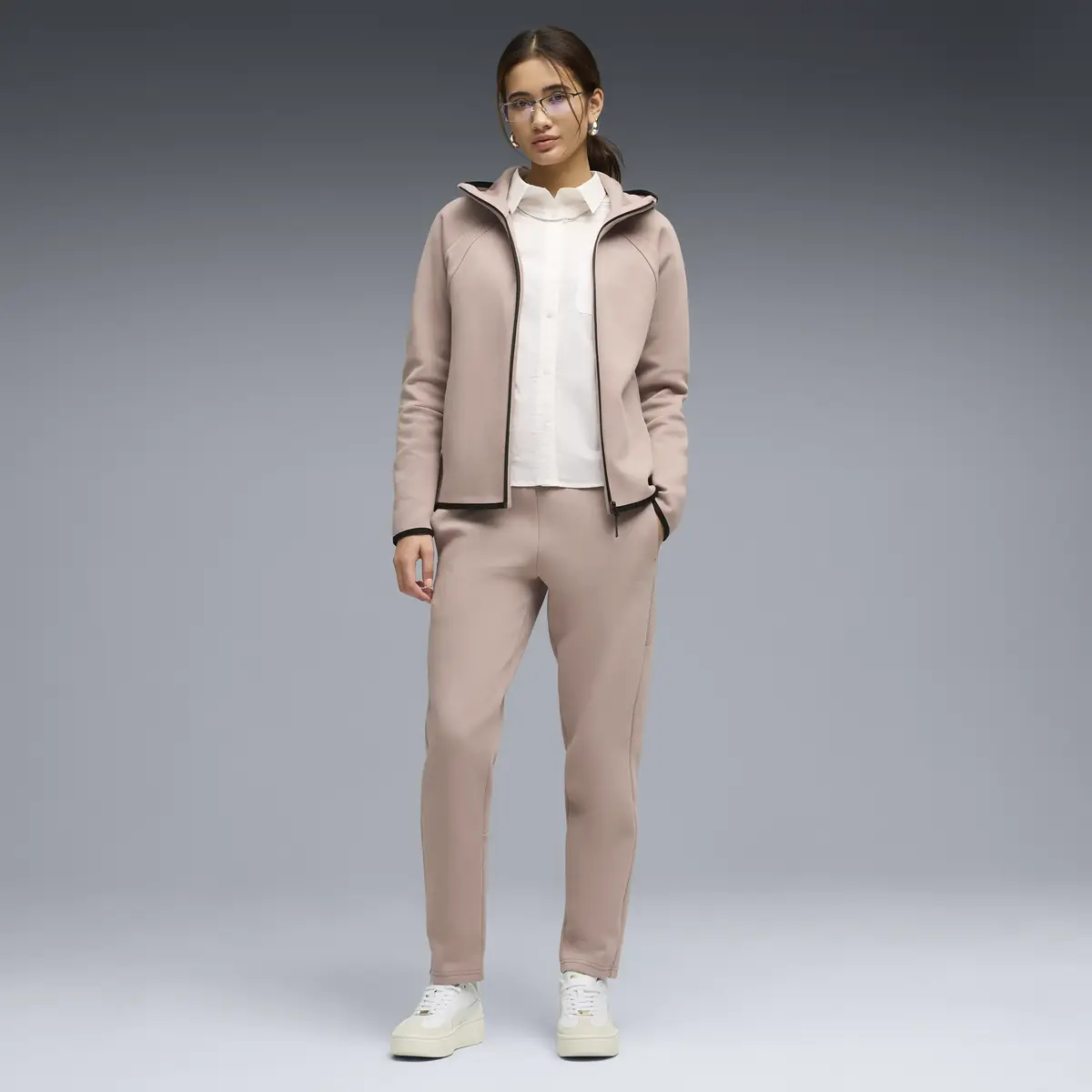 Puma EVOSTRIPE Sweatpants DK op Pembe Kadın Eşofman Altı