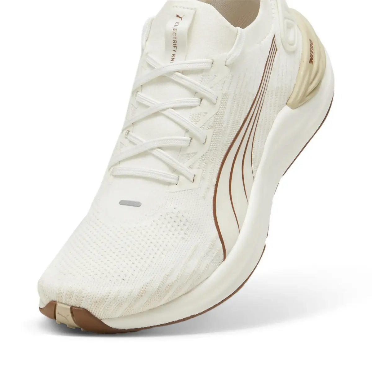 Puma Electrify Nitro 3 Knit Beyaz Erkek Yürüyüş ve Koşu Ayakkabısı