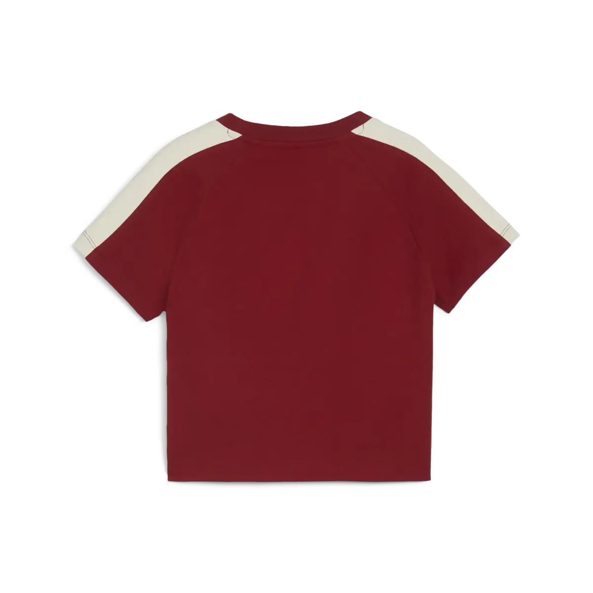Puma ICONIC T7 Baby Tee Bordo Kadın T-Shirt