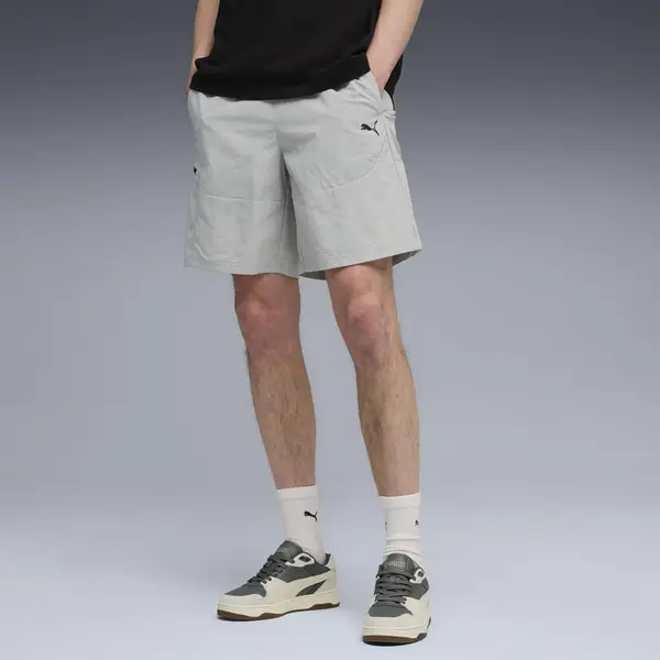 Puma PUMATECH Woven Shorts "8 Gri Erkek Şort