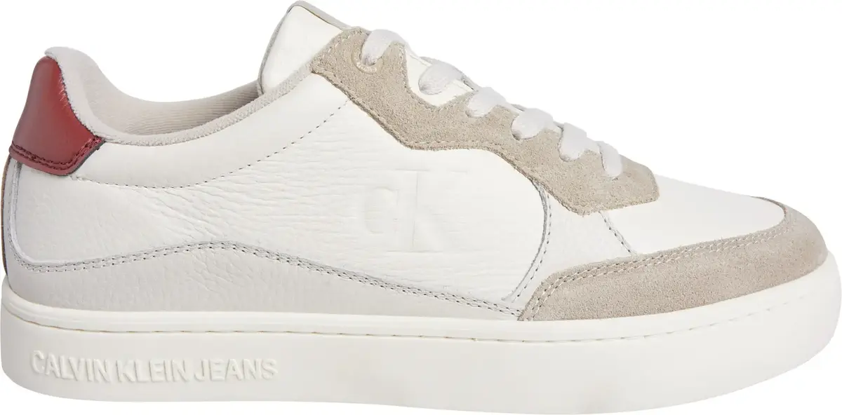 Calvin Klein CLASSIC CUPSOLE MG W, 0LH Krem Erkek Spor Ayakkabı & Sneaker