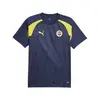 Puma Fsk Prematch Ss Jersey Medieval Blue-Blazıng Yellow Lacivert Erkek Forma