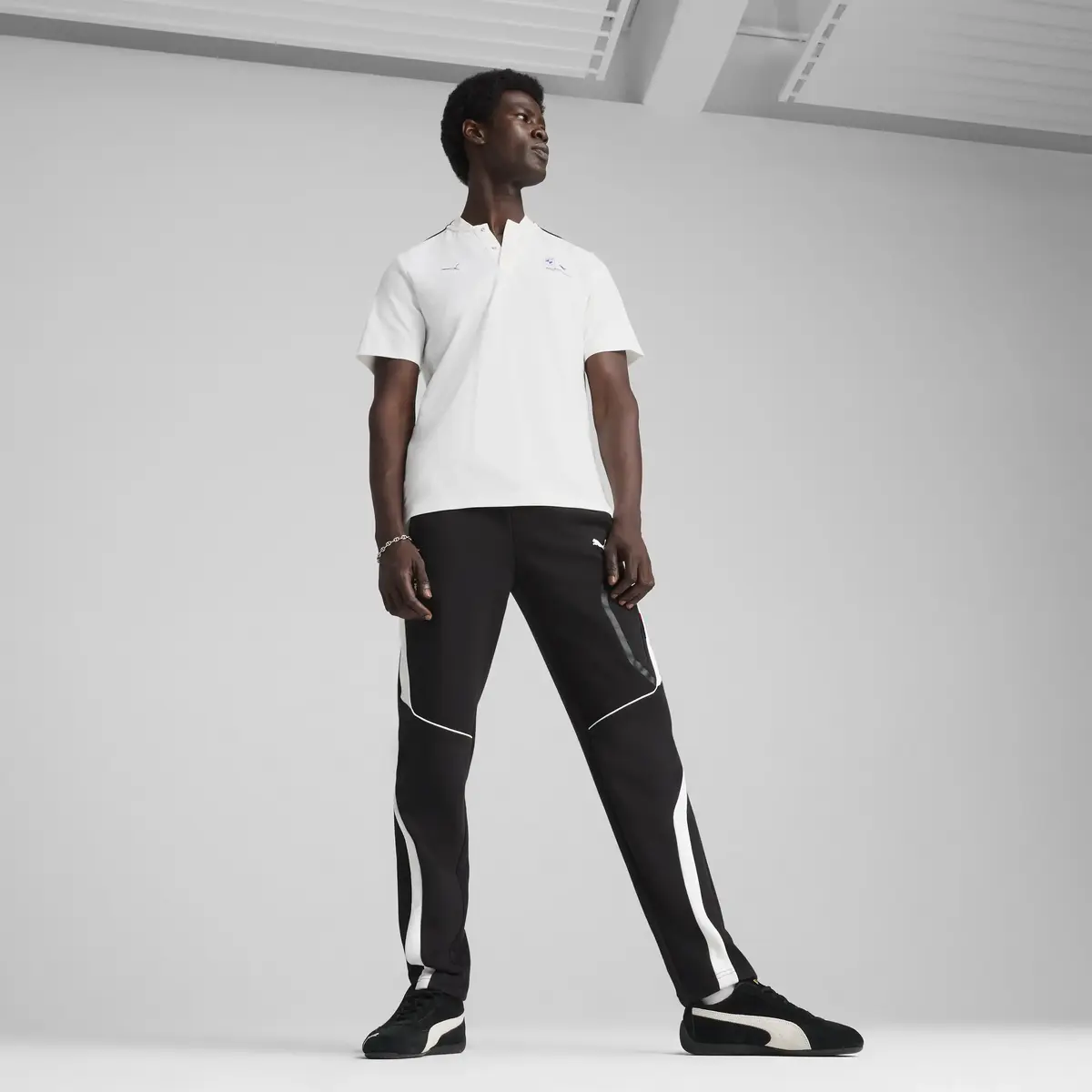 PUMA BMW MMS POLO 2 Beyaz Erkek Polo T-Shirt
