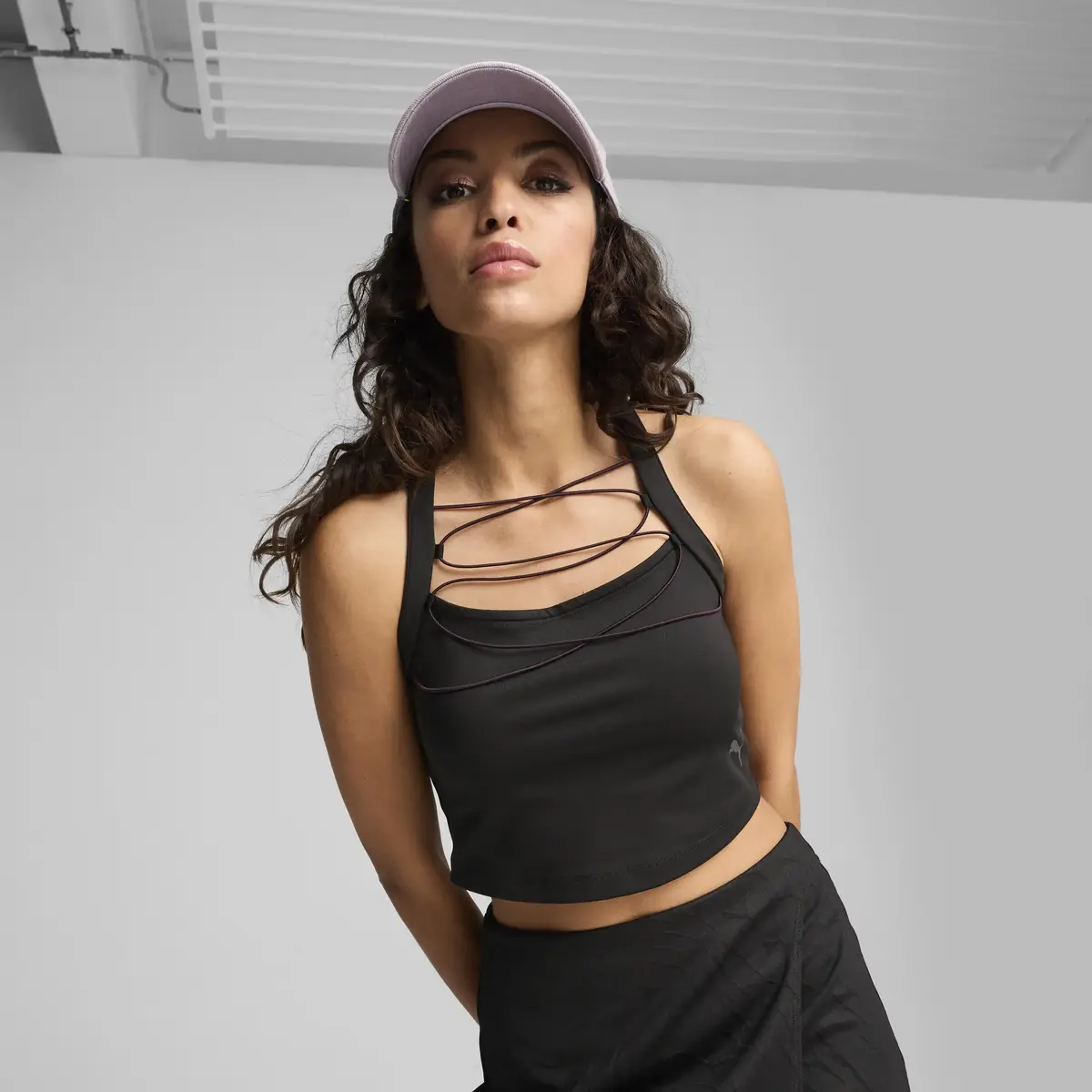 Puma DARE TO Crop Top Siyah Kadın Crop Top