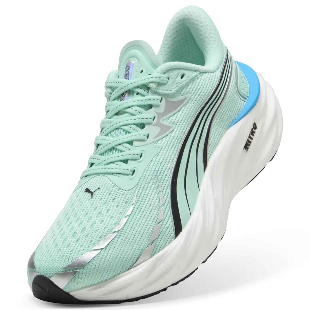 Puma Velocity NITROTM4 Wns Yeşil Kadın Yürüyüş ve Koşu Ayakkabısı