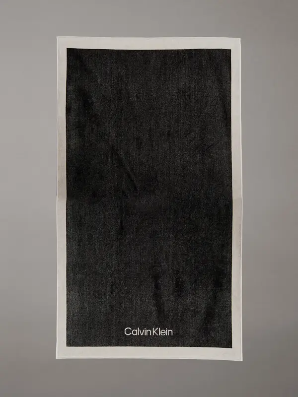Calvin Klein TOWEL, BEH Siyah Unisex Havlu