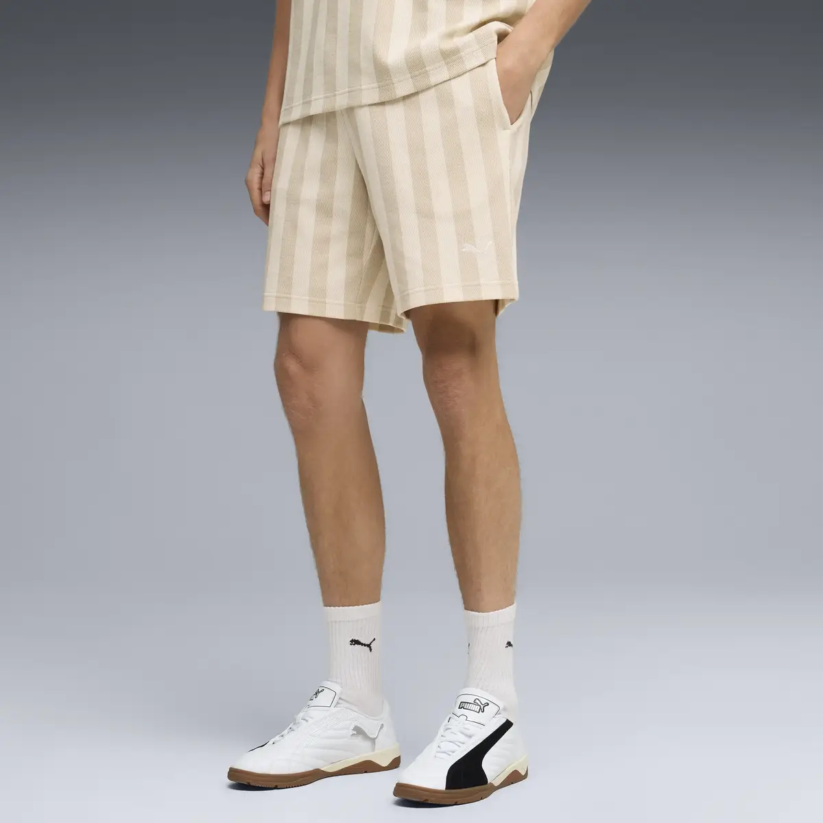 Puma CLASS 8" Shorts Bej Erkek Şort