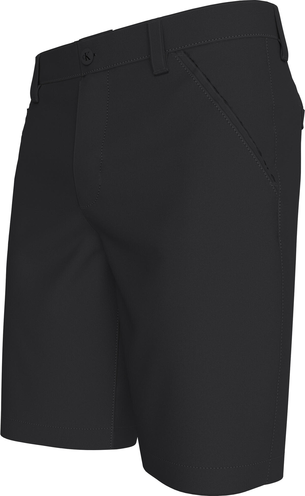 Calvin Klein SLIM CHINO SHORT Erkek Siyah Şort