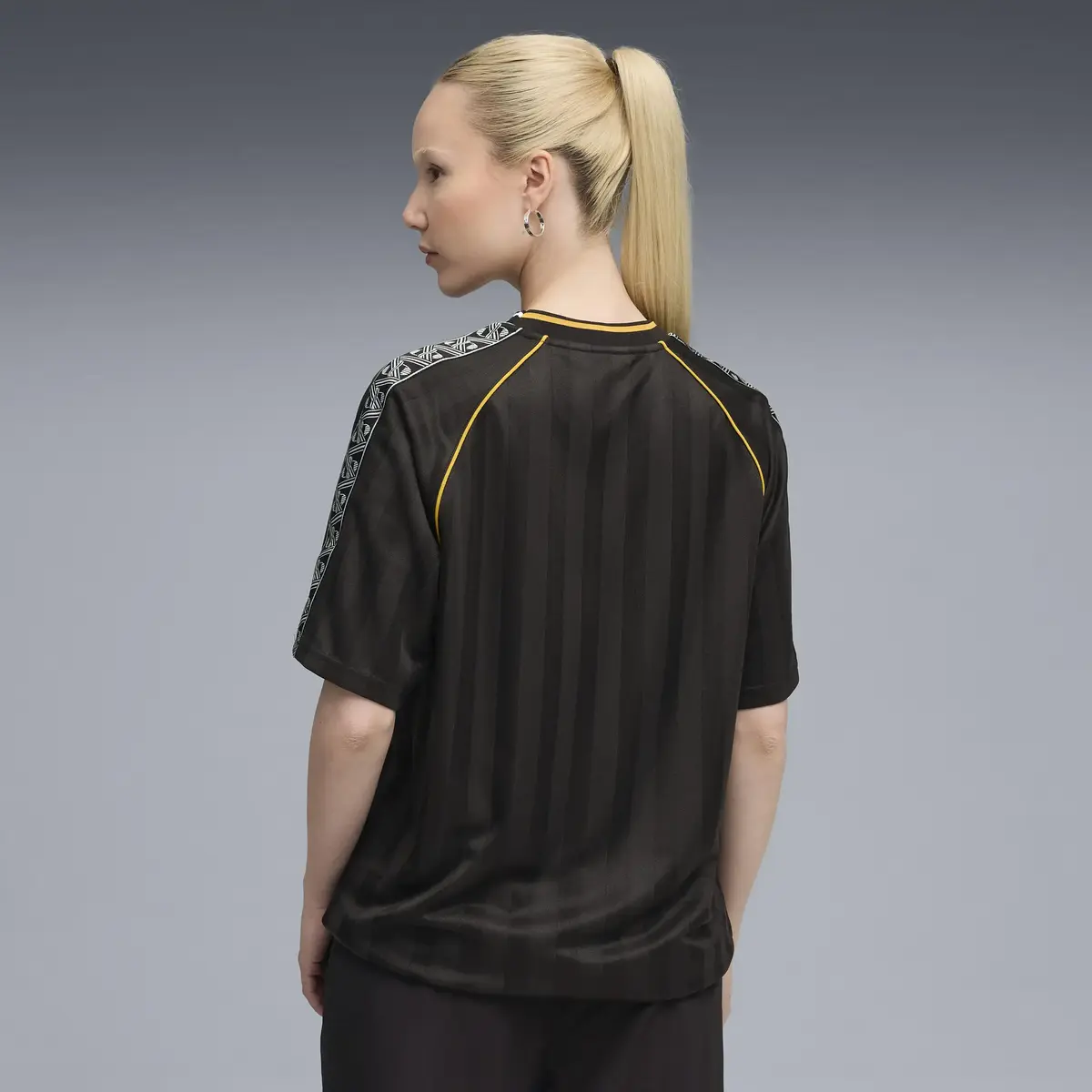 Puma KING Relaxed Football Jersey Siyah Unisex Forma