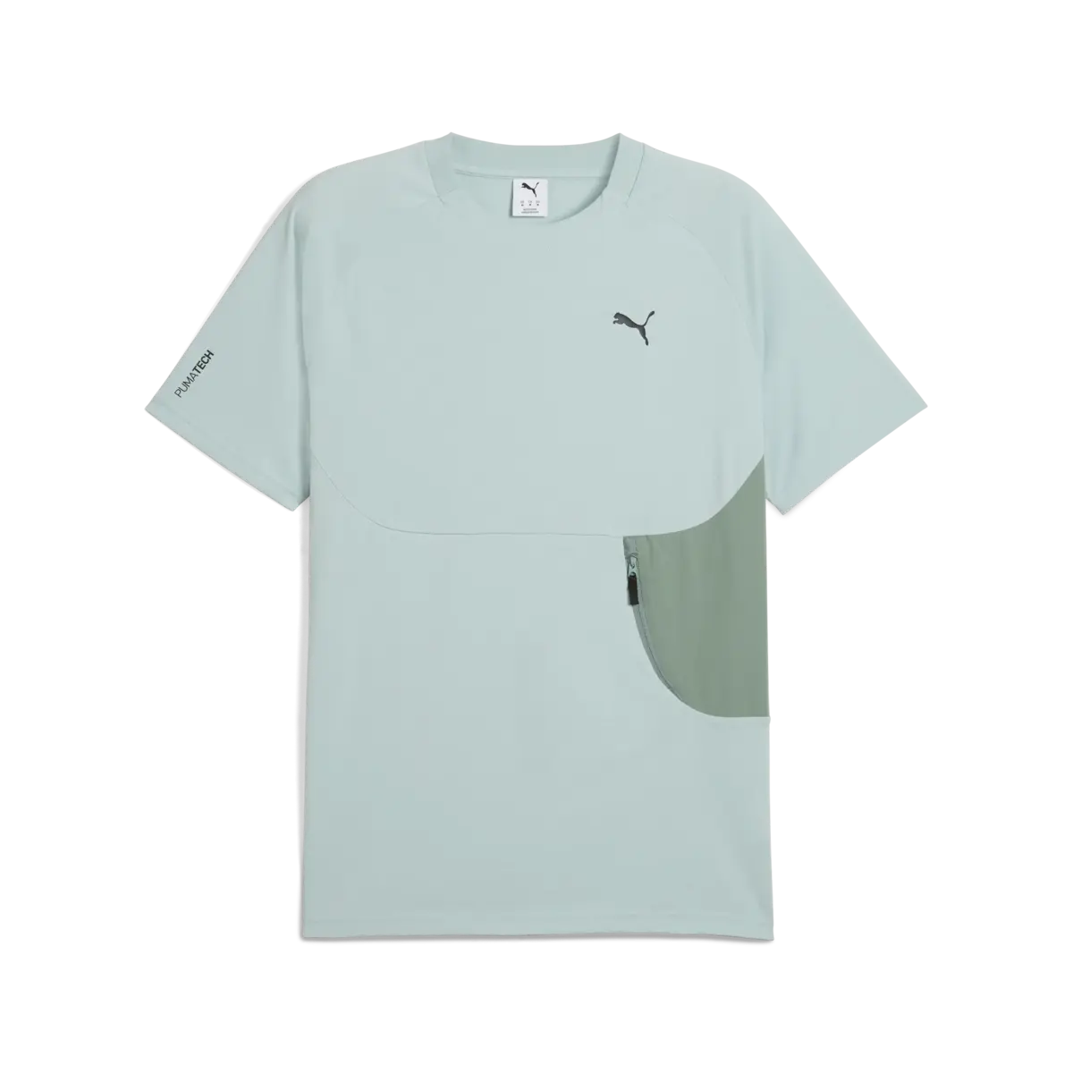 PUMATECH Pocket Tee Yeşil Erkek T-Shirt