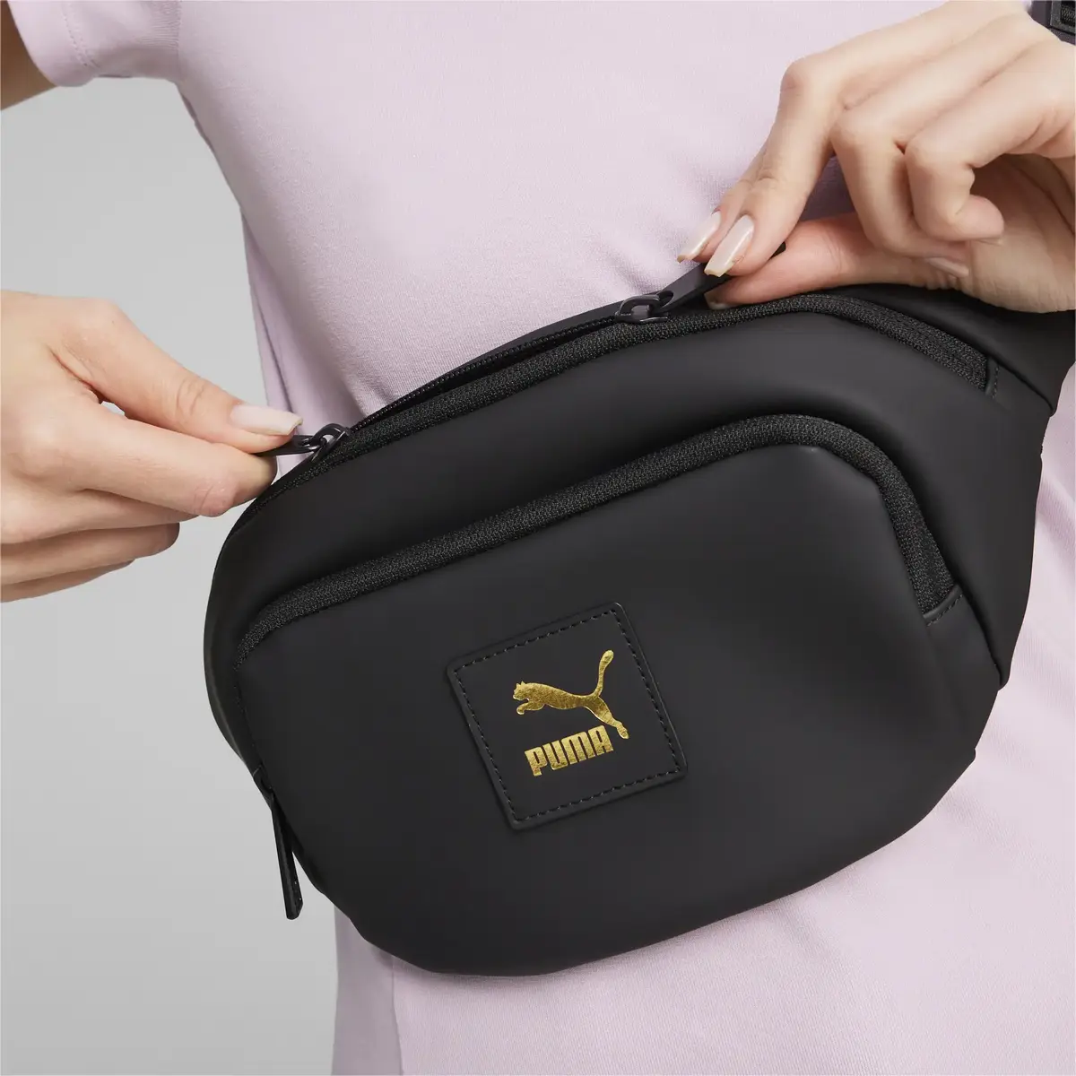 Puma Classics LV8 PU Waist Bag Siyah Unisex Bel Çantası