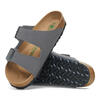 Birkenstock ARIZONA BF NU EARTHY VEGAN Gri Kadın Çift Bantlı Terlik