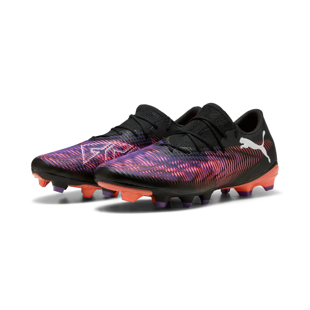 Puma FUTURE 8 MATCH Low FG/AG Siyah Erkek Krampon