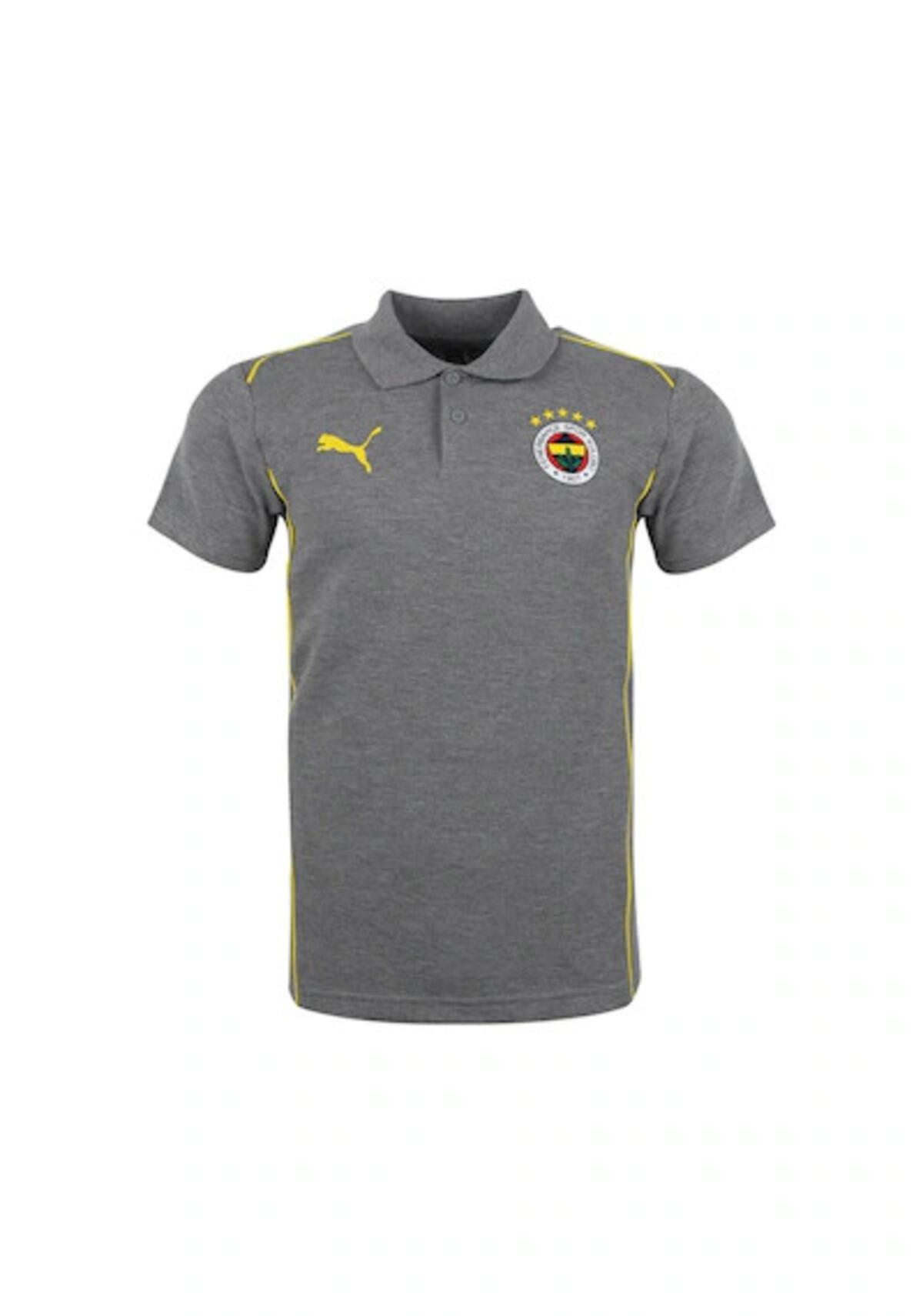 Puma FSK Casuals Polo Medium Gray Heather-Spe Gri Erkek Forma