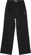 Calvin Klein CRINKLE NYLON TIE TA Kadın Siyah Geniş Paça Pantolon