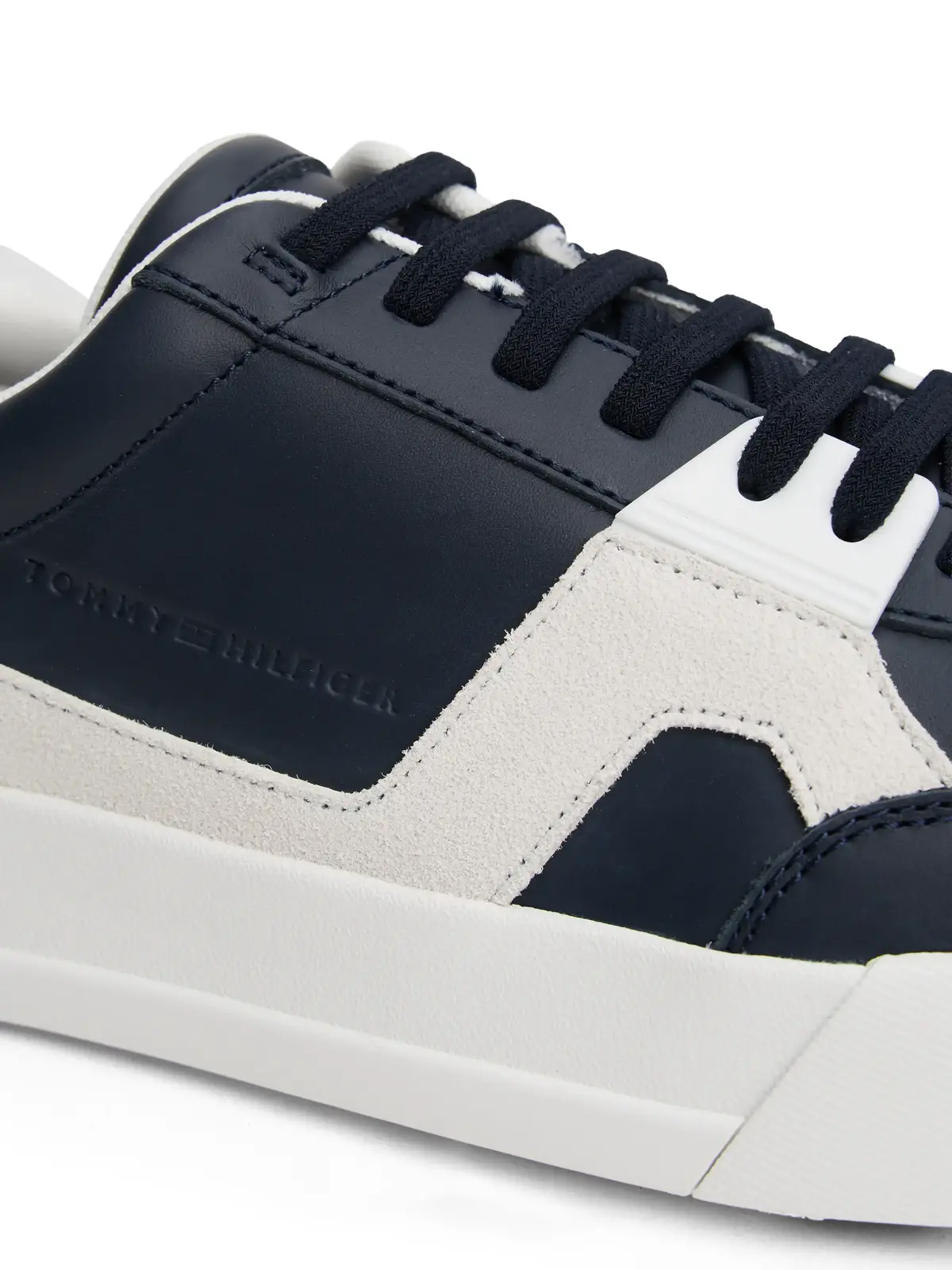 Tommy Hilfiger TH COURT CRAFT LTH M, DW5 Siyah Erkek Günlük Spor Ayakkabı
