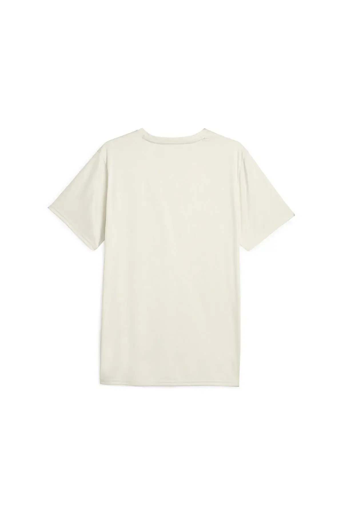 Puma Fit Poly Logo Tee Kırık Beyaz Erkek T-Shirt