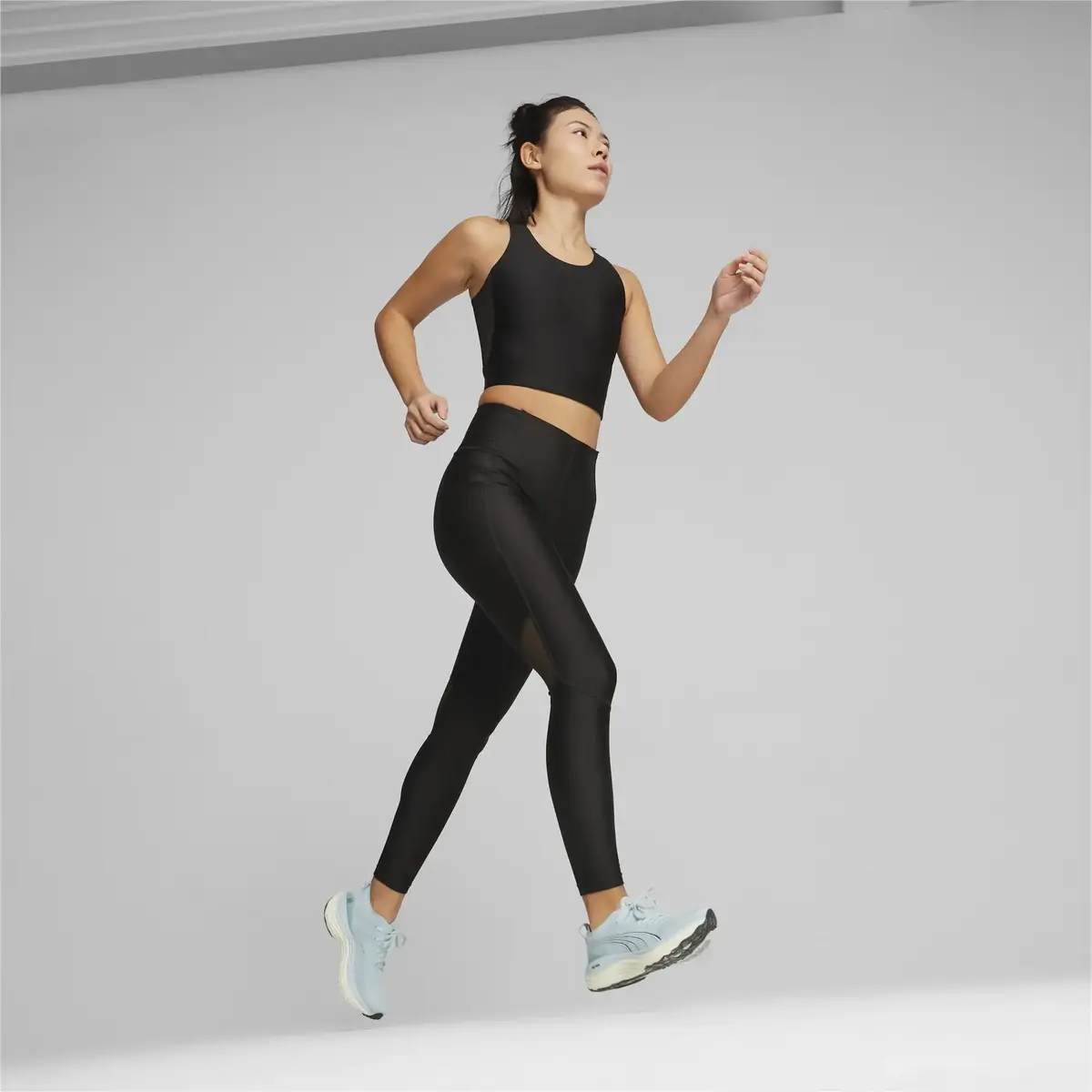 Puma ForeverRun Nitro Knit Wns Açık Mavi Kadın Yürüyüş ve Koşu Ayakkabısı