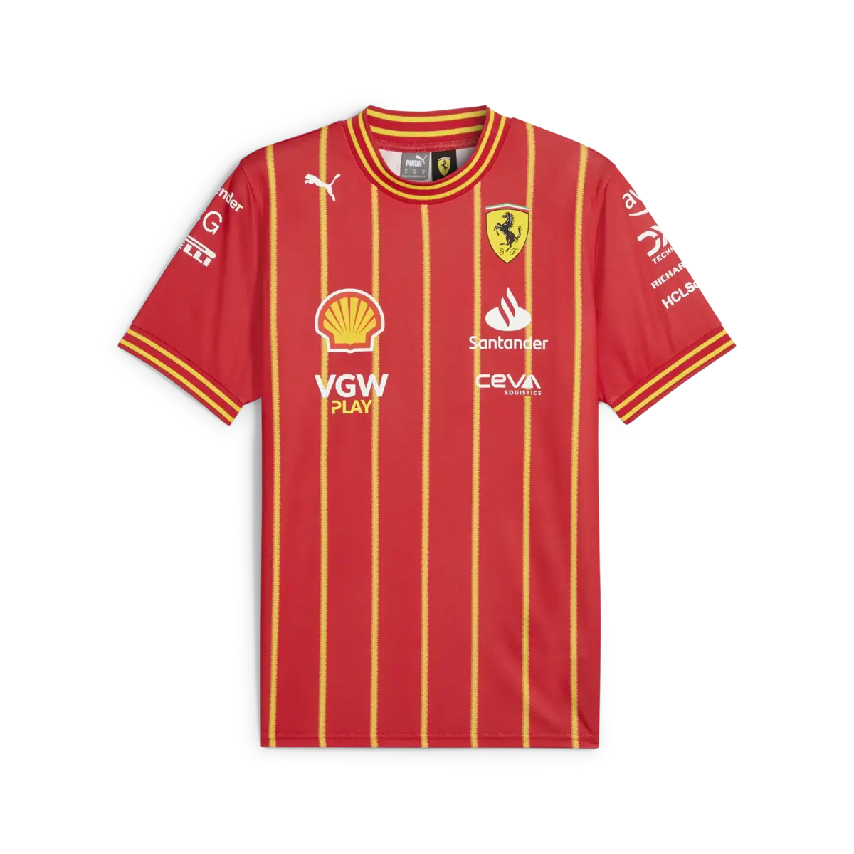 Puma SF Team Soccer Jersey Kırmızı Erkek Forma